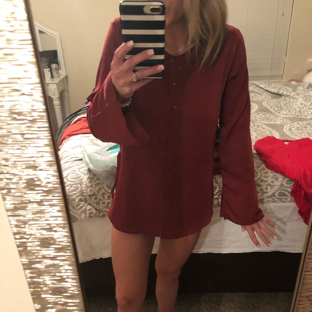 🚫SOLD Cute and nice fitting blouse - Umgee